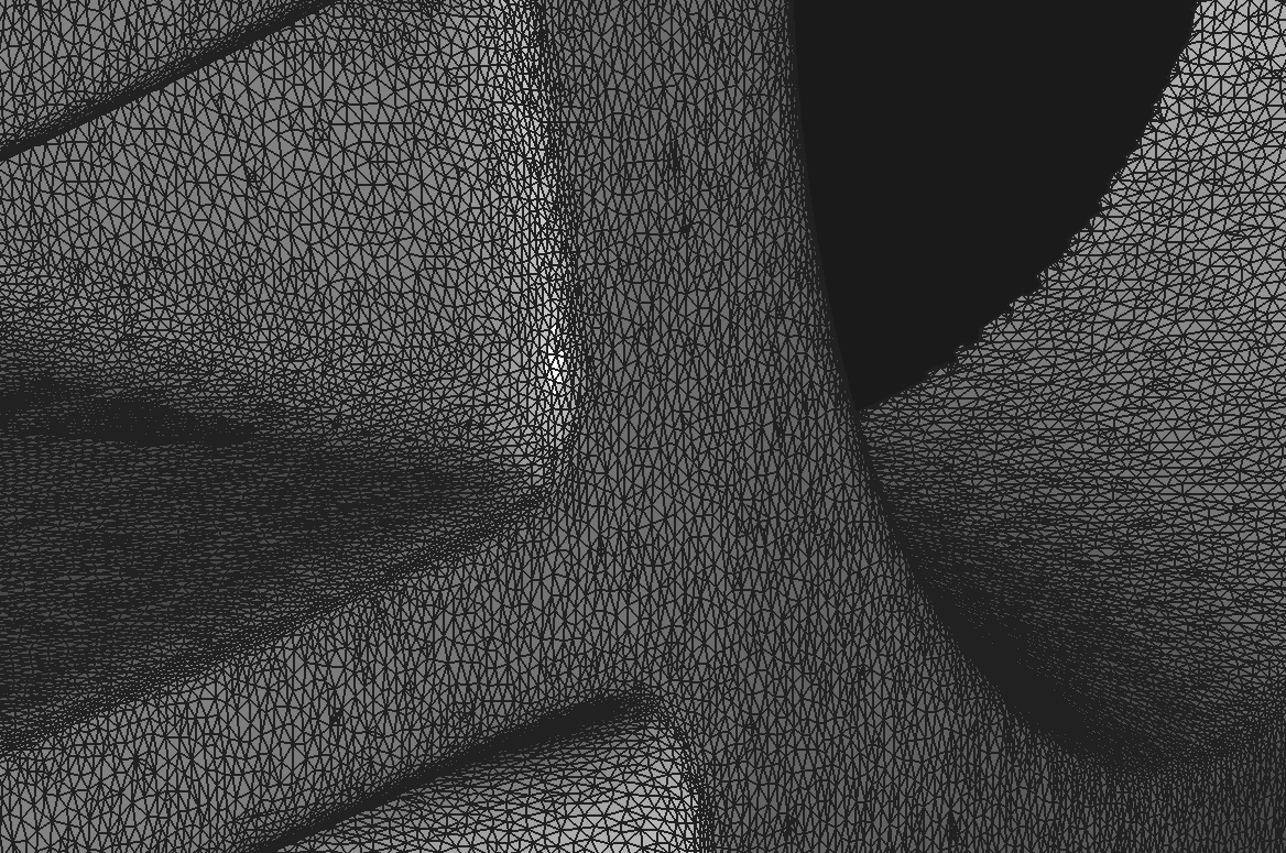 3D модел у вигляді каркасної сітки